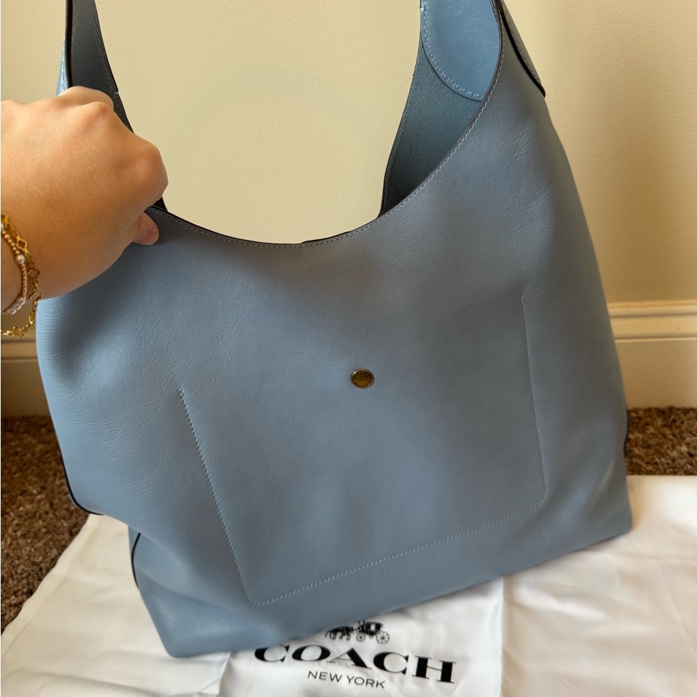 Coach Brooklyn 39 in Bluebell - Picture 5 of 6